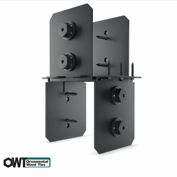 6″x6″ Column Cap Hardware – IW – Pergola World